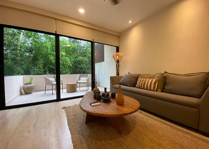 Apartment Chic Retreat With Wellness Amenities Tulum