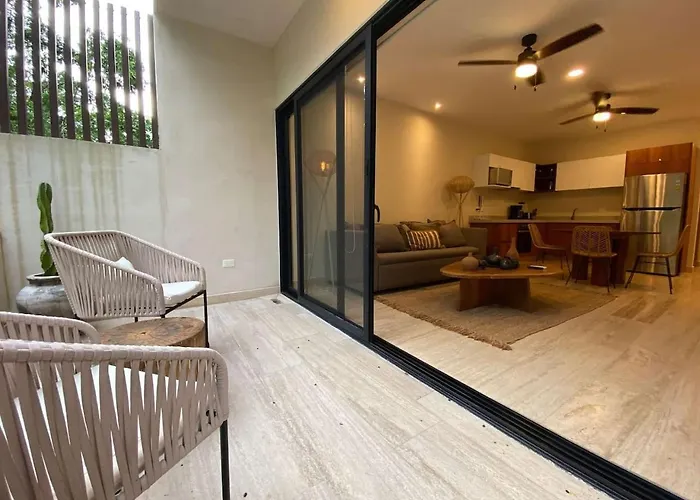 Chic Retreat With Wellness Amenities Apartment Tulum