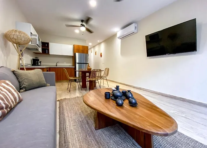 Apartment Chic Retreat With Wellness Amenities Tulum